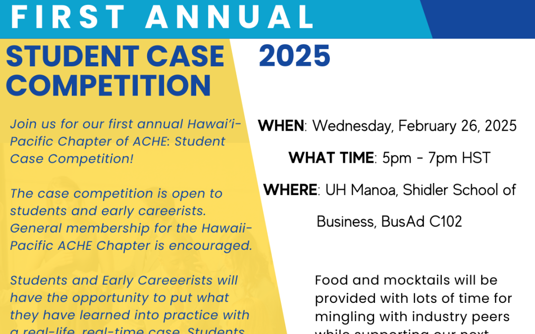 1st Annual Student Case Competition